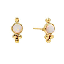 Load image into Gallery viewer, Purity White Opal Mini Stud