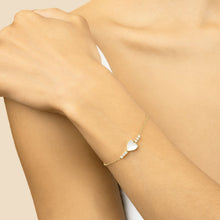 Load image into Gallery viewer, Soothing MOP Heart Bracelet