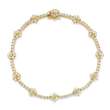 Load image into Gallery viewer, Eternal Floral Tennis Bracelet