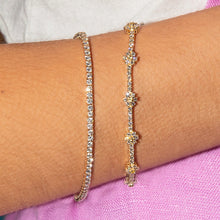 Load image into Gallery viewer, Eternal Floral Tennis Bracelet