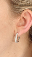 Load image into Gallery viewer, Luminara Curve Hoops