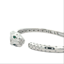 Load image into Gallery viewer, Silvaris Panther Bangle