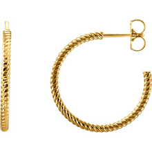 Load image into Gallery viewer, Twisted Rope Hoop