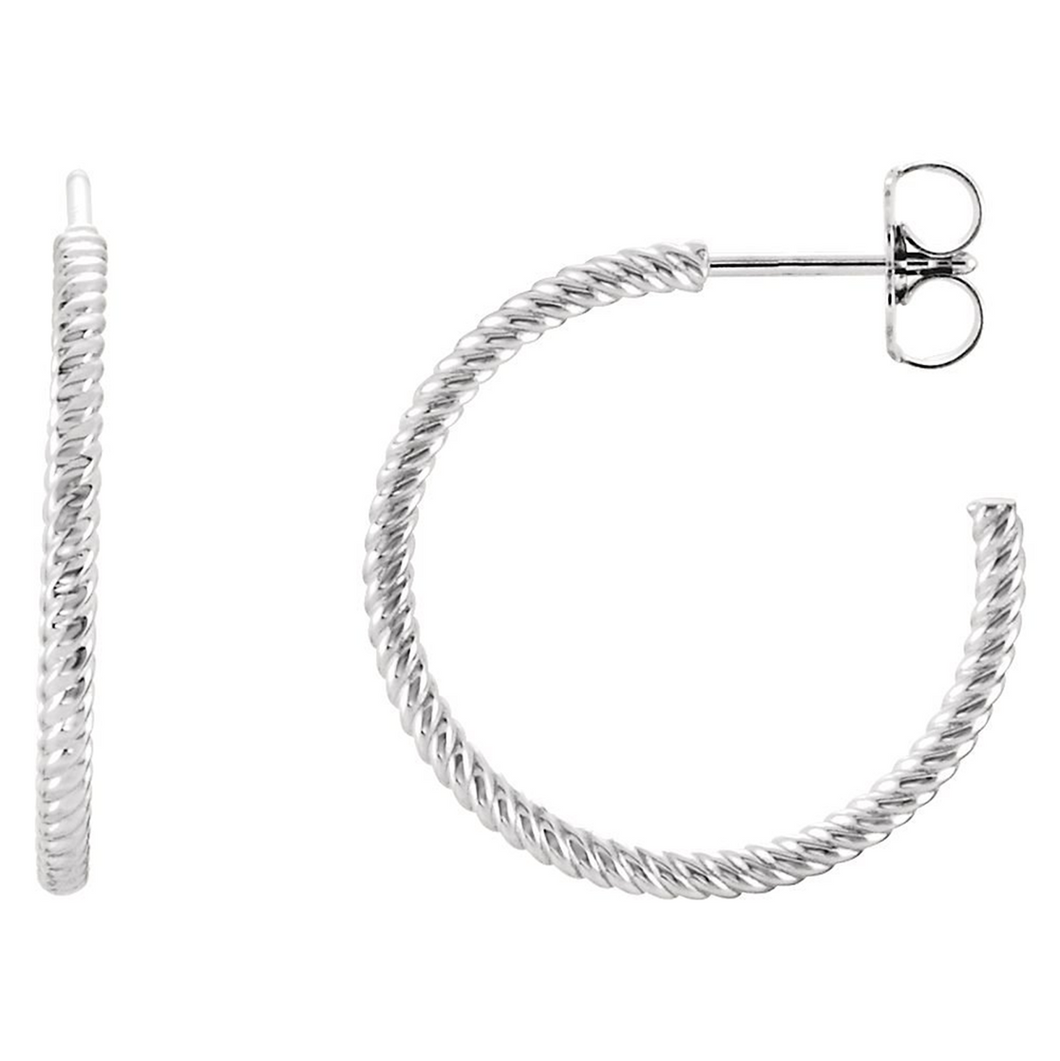Twisted Rope Hoop