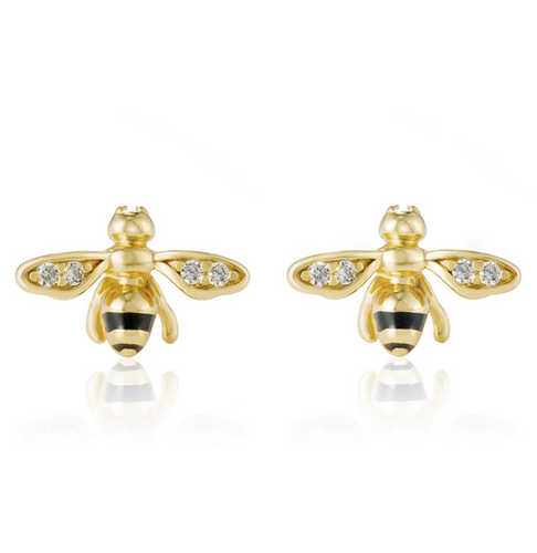 Harmony Bee Studs