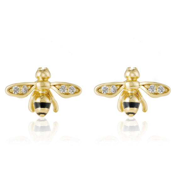 Harmony Bee Studs
